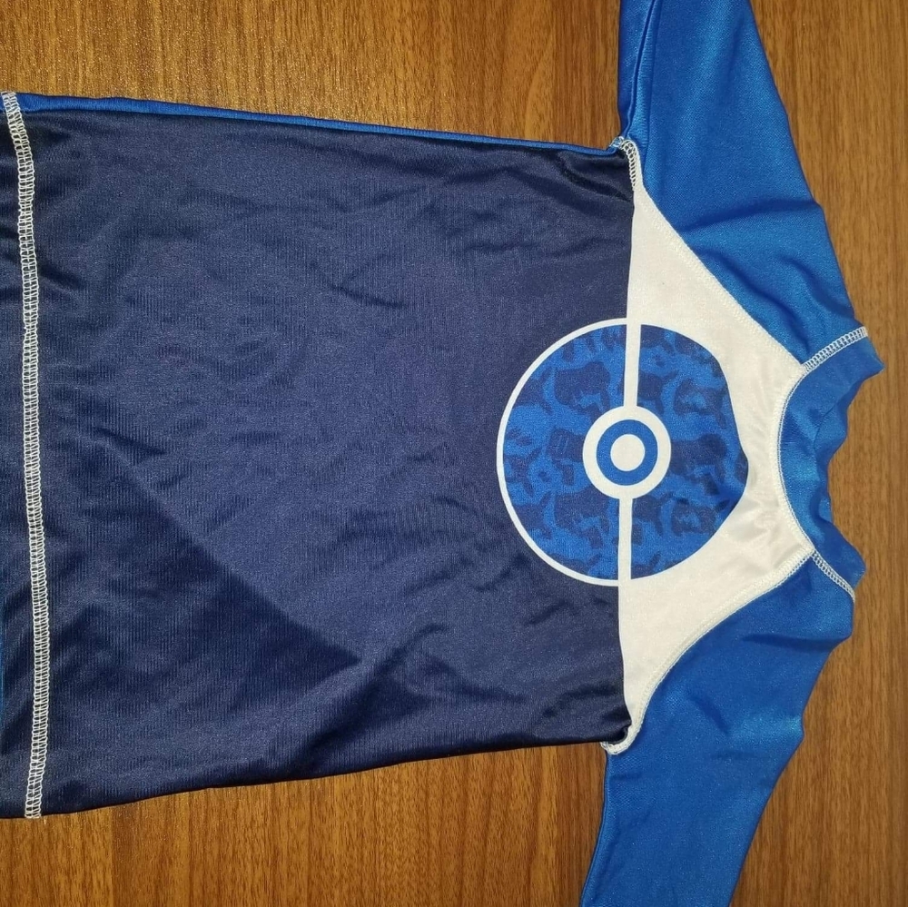 Pokemon 4T boys t-shirt Blue